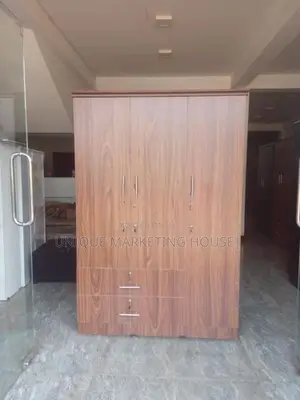 Modern L/2Drawer 3D melamine Wardrobe