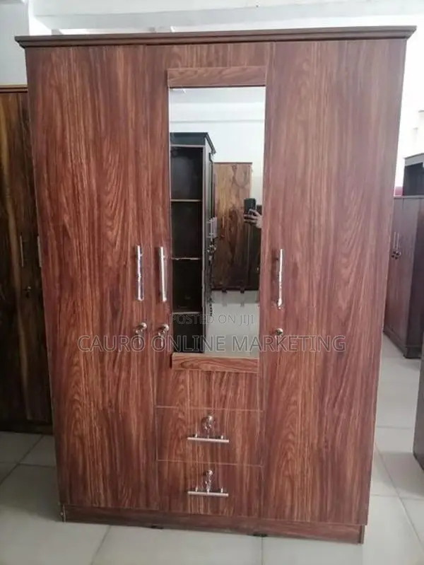 New Melamine 3 Door Wardrobe 6*4 Cupboard