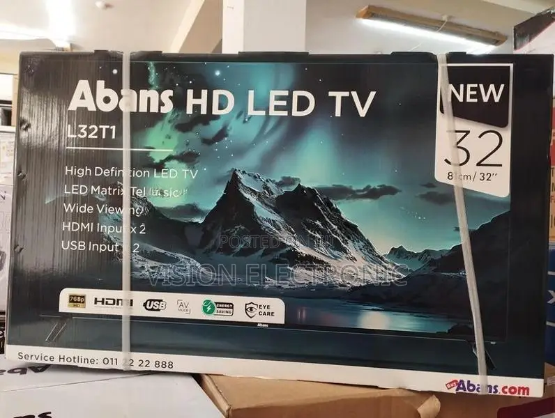 Abans 32" HD LED Frameless TV