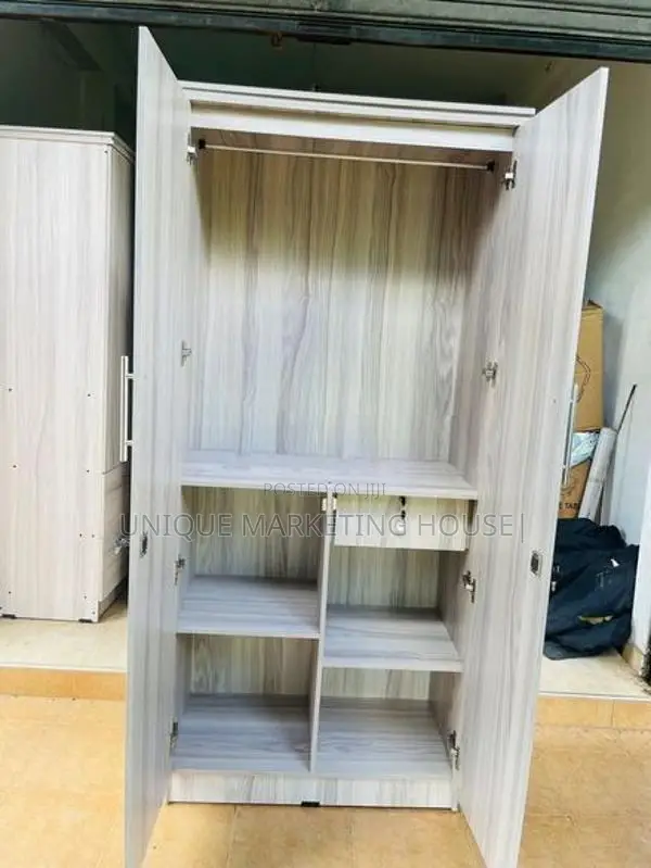 Modern 2 D American White Wardrobes