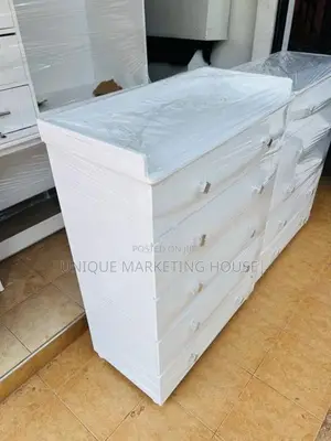 Modern L MDF White Chest of Drawer Sets