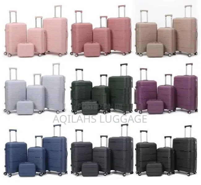 Pp Luggage Bags Trolley Sets