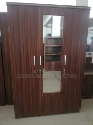 New Melamine 3 Door Cupboard 6 X 4 Ft Wardrobe