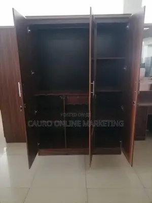 New Melamine 3 Door Cupboard 6 X 4 Ft Wardrobe