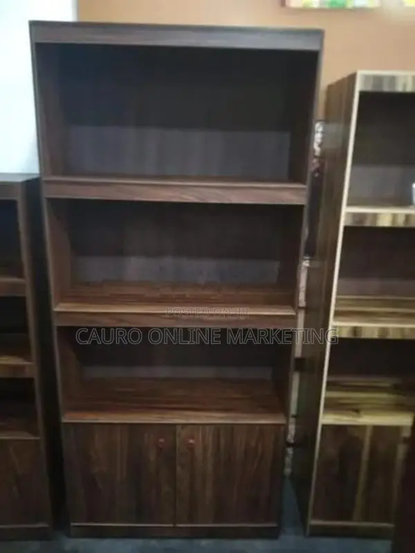 New Medium Melamine Book Self / Cupboard 63" X 28"