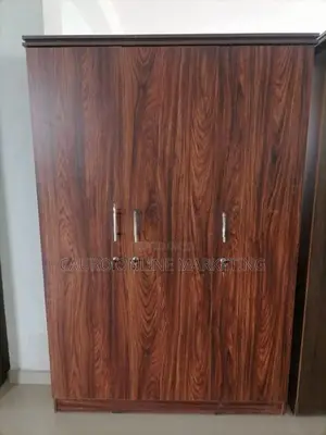 New Melamine Cupboard Wardrobe 3 Door 6 X 4 Ft