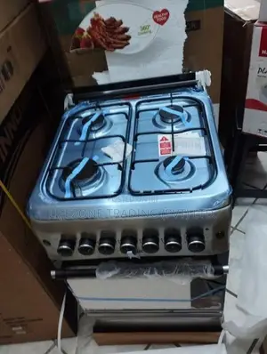 New Freestanding Electric Oven with 4 Gas Burner