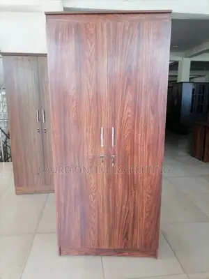 New Melamine 2 Door Wardrobe 6 X 2.5 Ft Cupboard FC