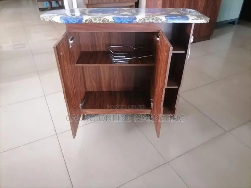 New Iron Board with Full Cupboard Rack Melamine