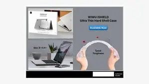 Wiwu ishield Ultra Thin hard shell Case For Macbook Air & Pro 15.3/16.
