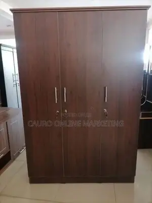 New Melamine Cupboard 3 Door Wardrobe 6 X 4 Ft
