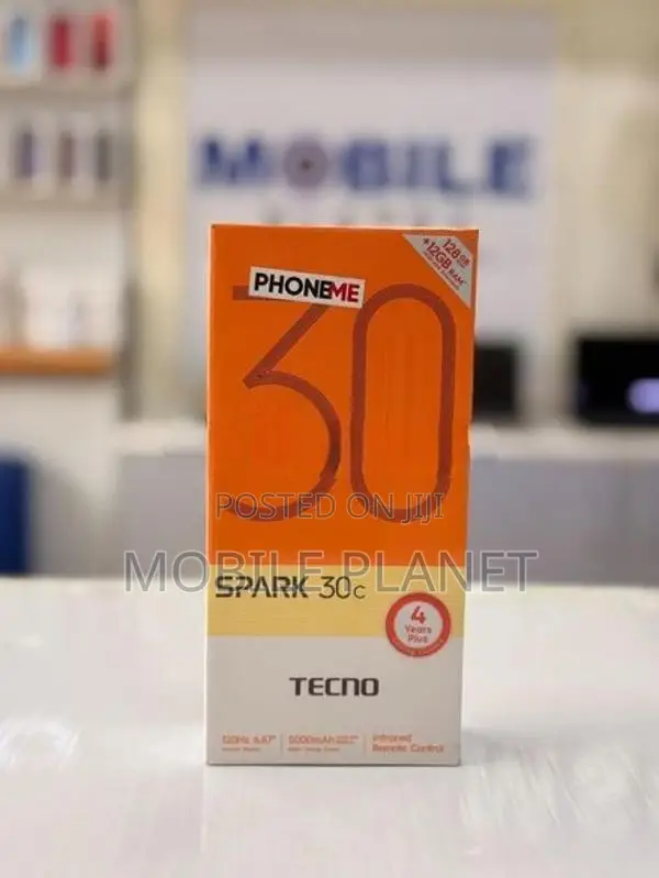 Tecno Spark 30C 6GB 128GB (Used)