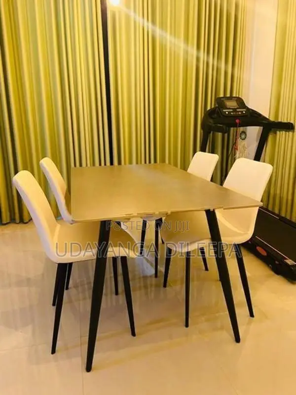 Granite Dining Table with Chairs