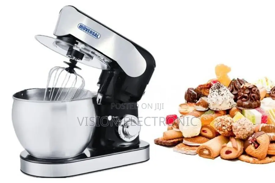 Universal 5L Stand Mixer Set with Stainless Steel Bowl
