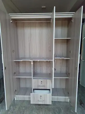 Modern 3 D Melamine Camiliya Classic Wardrobe