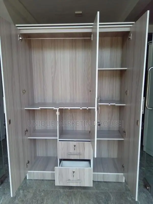 Modern 3 D Melamine Camiliya Classic Wardrobe