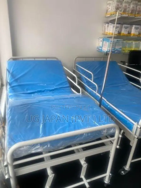 Two Function Hospital Bed / Patient With Mattress