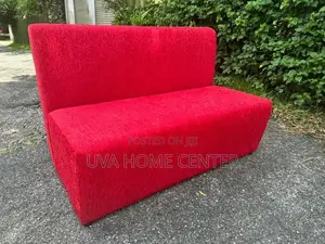 4ft Office Lobby Sofa Chair - Red