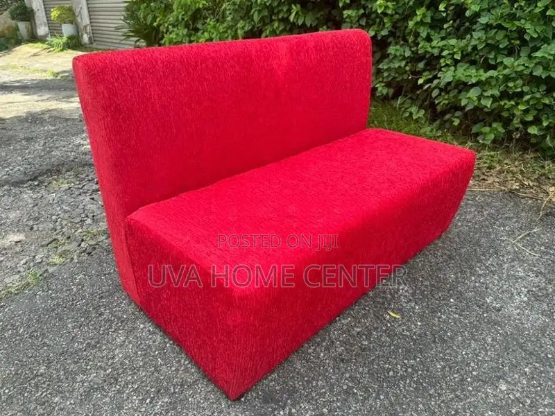 4ft Office Lobby Sofa Chair - Red