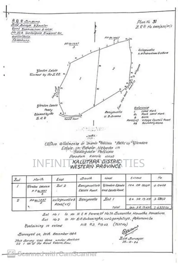 19 Acre Land Sale At Nebada Kaluthara