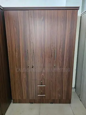 Melamine 3 Door Cupboard 6 X 4 Ft Wardrobe large