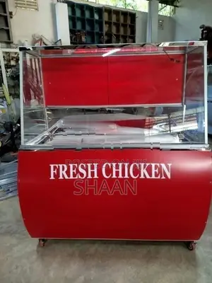 කුකුල් මස් සහ මාළු ශීතකරන. Chicken & Fish Display Coolers