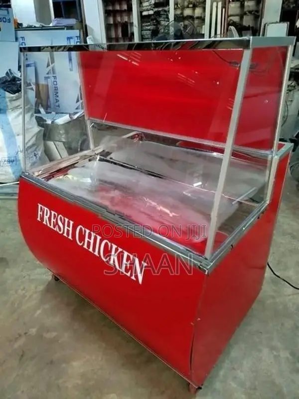 කුකුල් මස් සහ මාළු ශීතකරන. Chicken & Fish Display Coolers