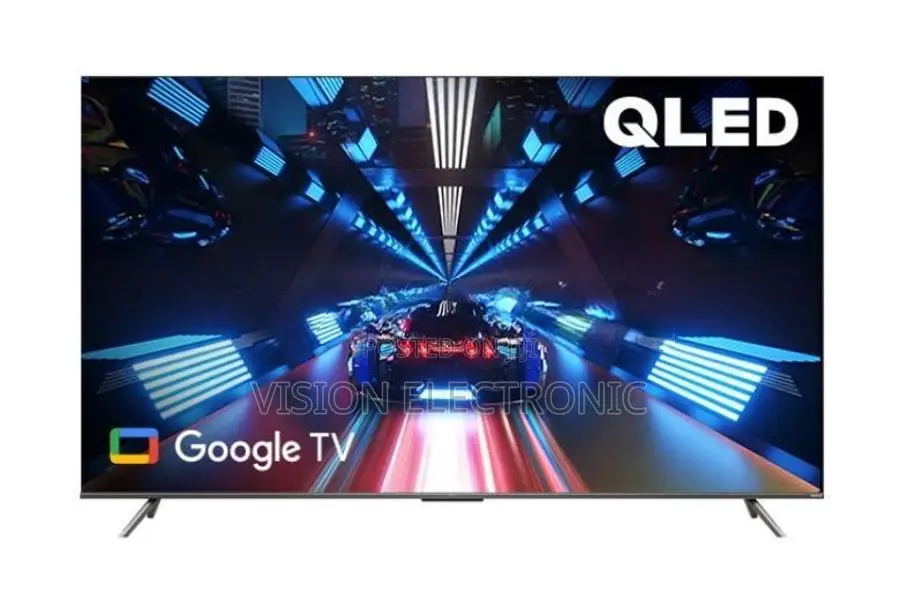 TCL 4K HDR QLED Smart Google TV - 55 Inch