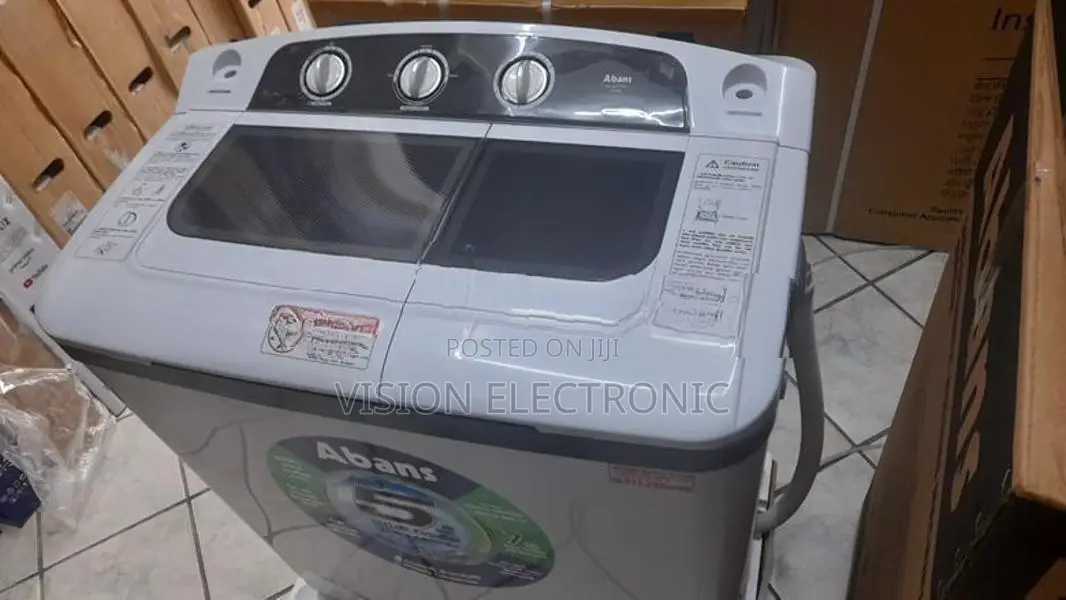 Brand New 7kg "Abans" Washing Machine - Semi