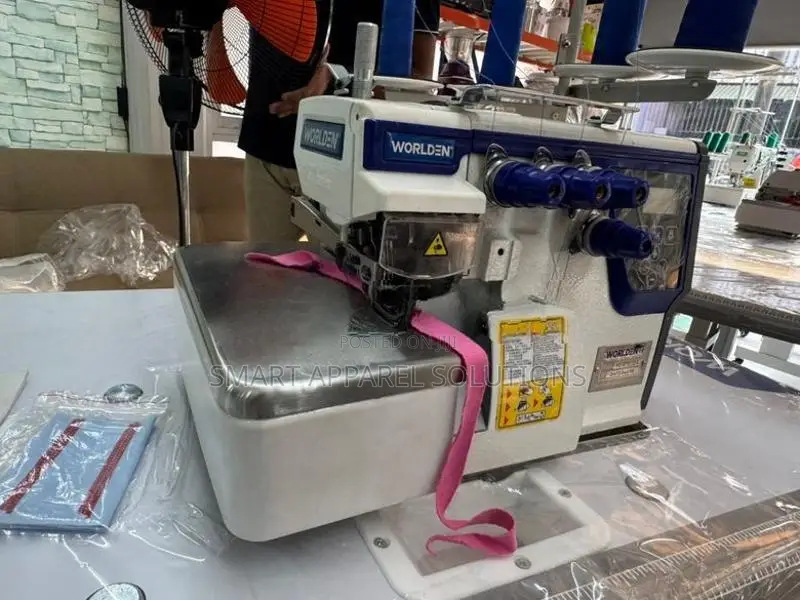 Worlden 5 Thread Direct Drive Overlock ඕ-ලොක් මැශින් Siruba Model