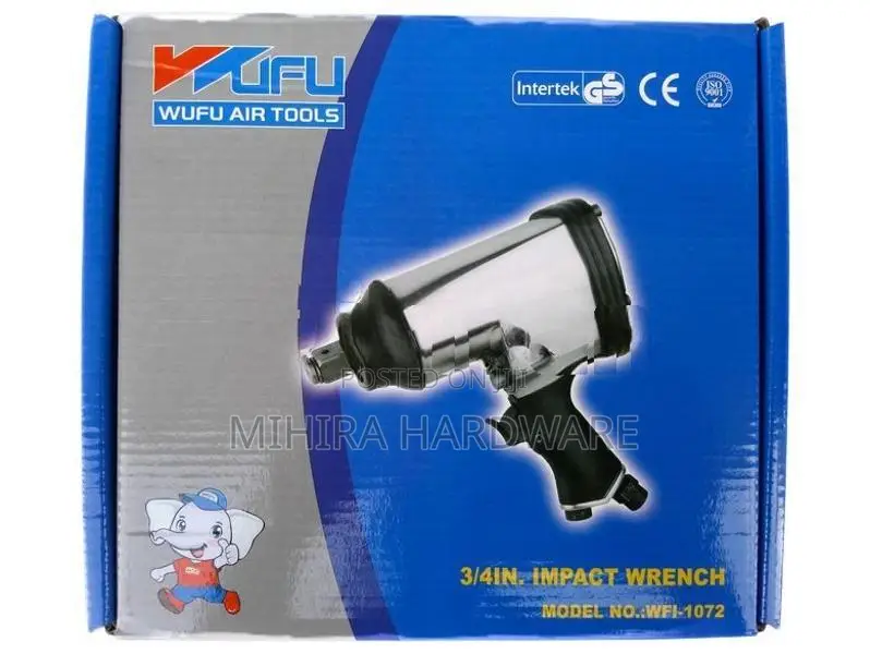3/4" Drive WUFU WFI 1072 Air Impact Wrench Power Tool