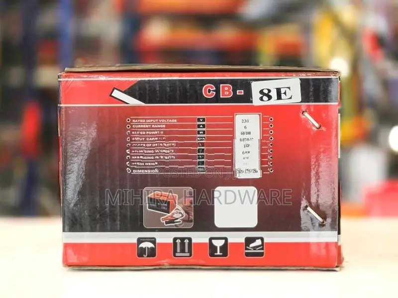 Battery Charger 6 Volts 12-Volts Cb-8 E Model Car Powermax Brand