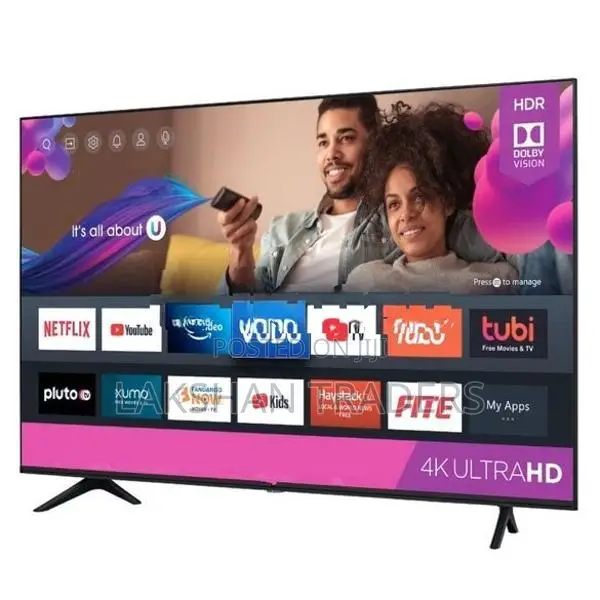 New 55" MI+ (Japan) Smart Android 4K UHD HDR TV Bluetooth Frameless