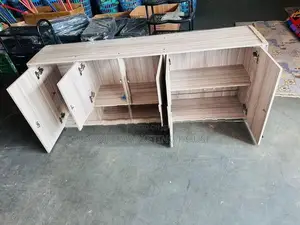 Modern American White 6ft Pantry Cupboards