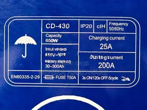 RETOP CD-430 12V 24V Starter High Charge Battery Charger Car