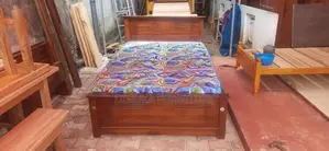 Teak Box Bed 6ft /5ft