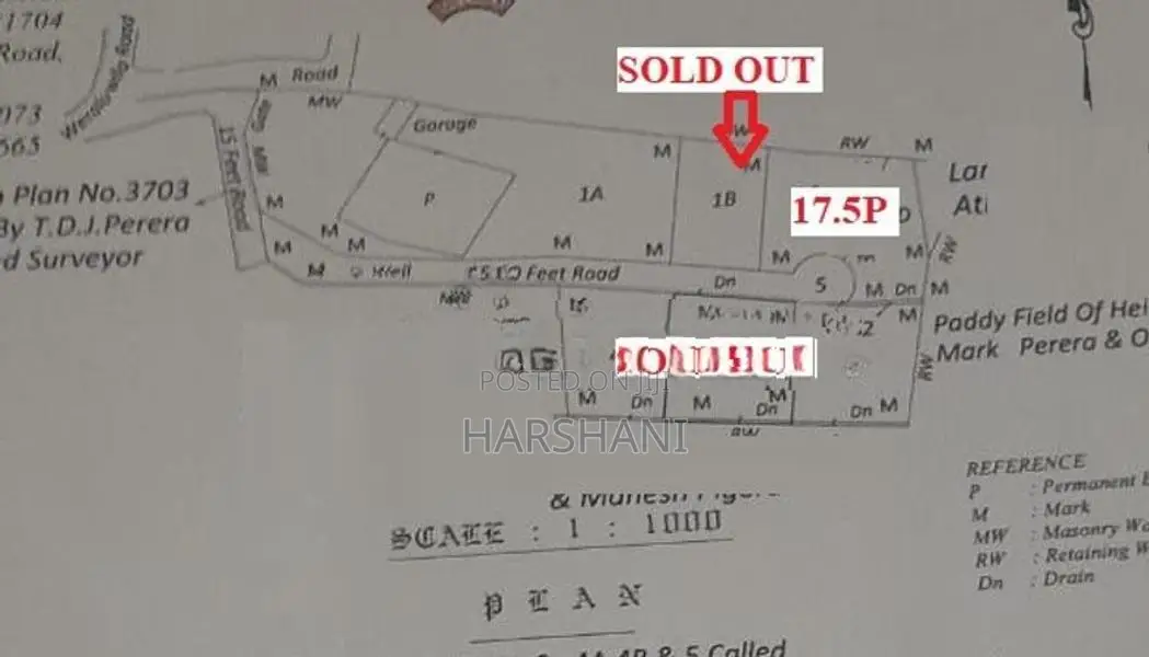 17P Land facing Paddy Field Close to Techno Universities at Malabe