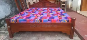 Teak Heavy Bed 72*72ft