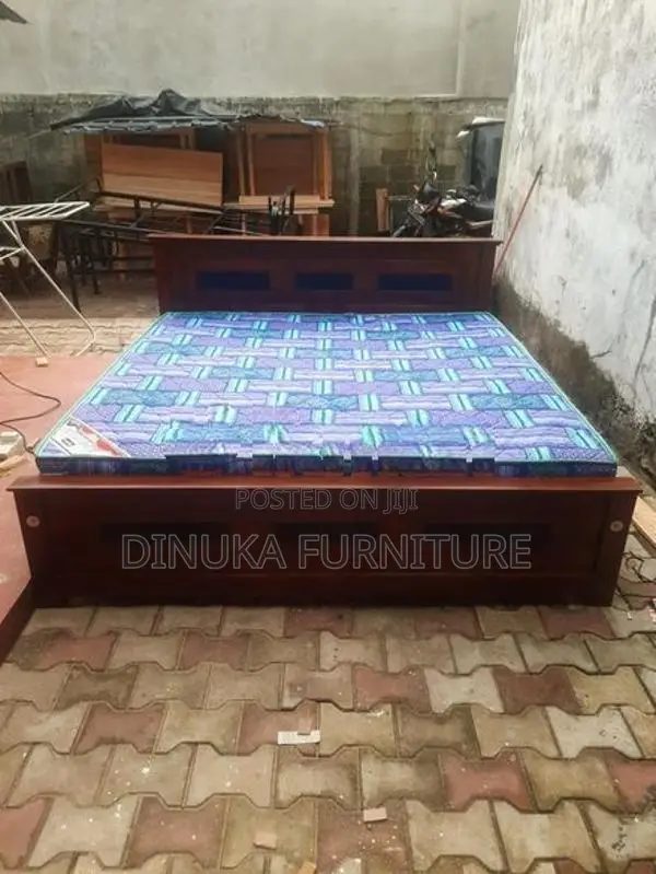 Teak Heavy Bed 72*72ft