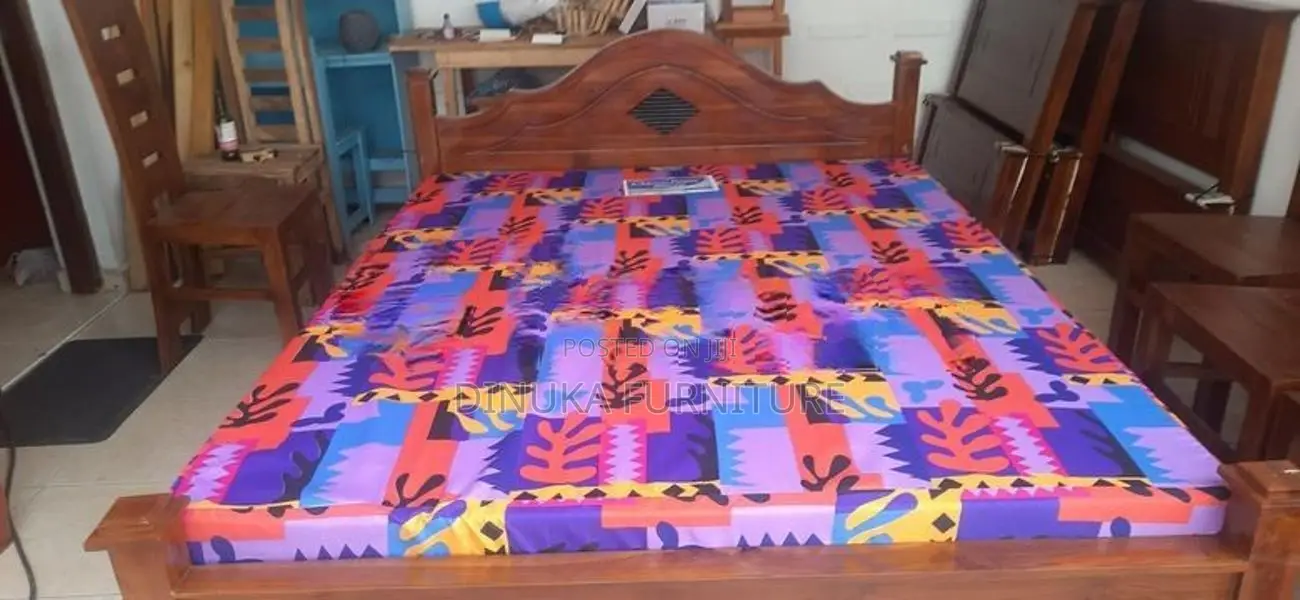 Teak Bed 6ft /5ft