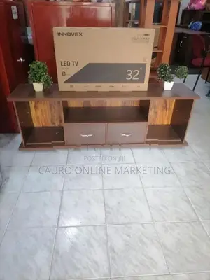 New Melamine Tv Stand Cupboard 65" Large