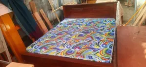 Teak Box Bed 6ft *5ft