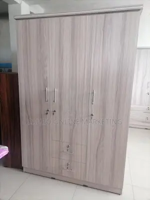 New Melamine Hash Colour 3 Door Cupboard 6*4 Wardrobe