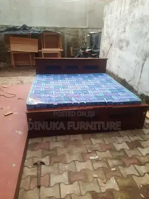 Teak Heavy Bed 6ft *6ft