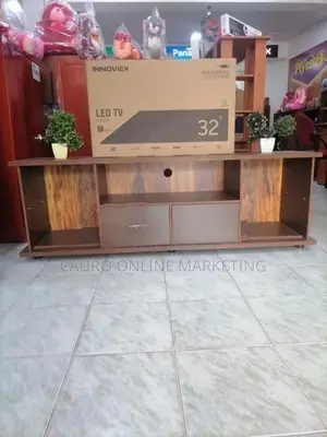 New Melamine Tv Stand Cupboard 65" Large
