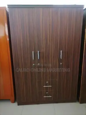 New Melamine Hash Colour 3 Door Cupboard 6*4 Wardrobe