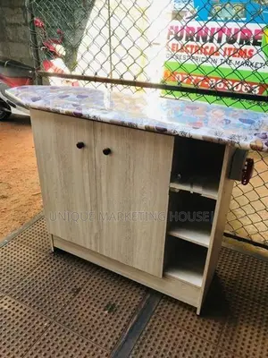 Modern American White S/rk Full Iron Cupboards