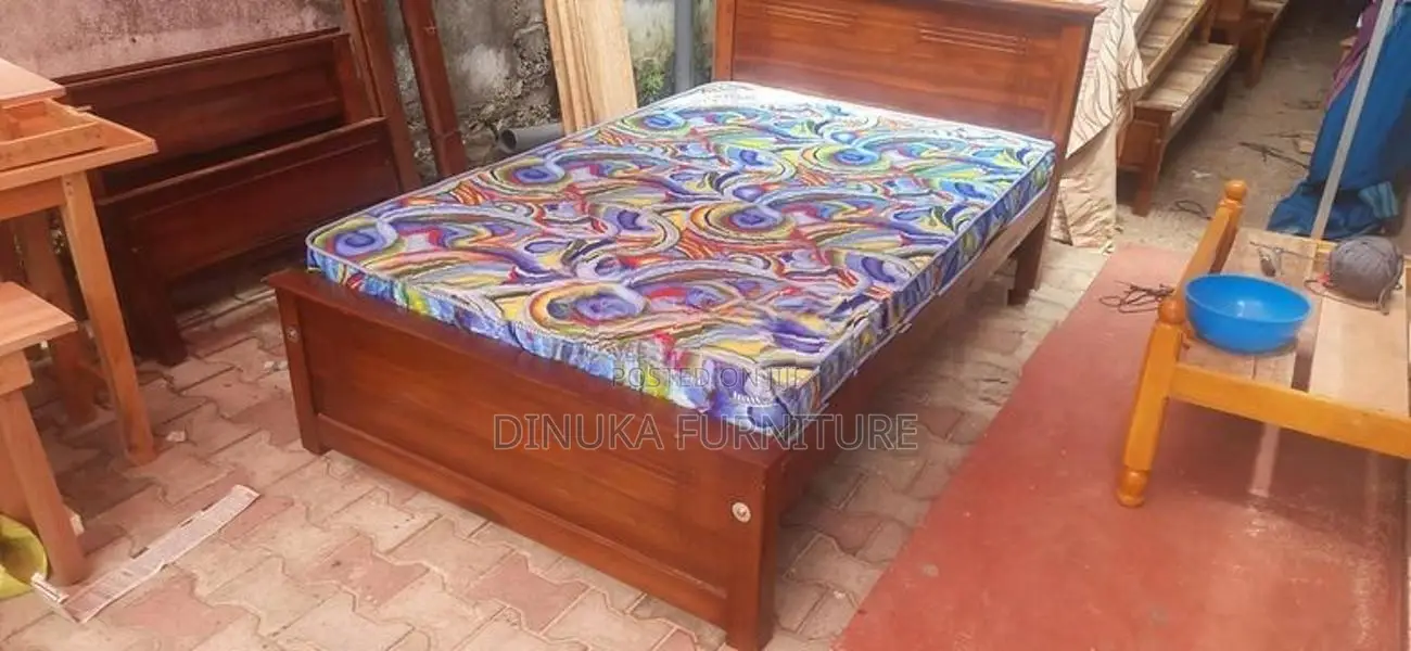 Teak Double Bed 6ft /4ft