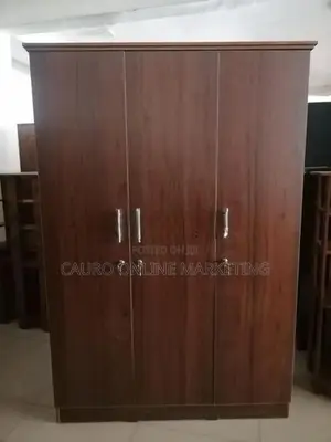 New Melamine 3 Door Cupboard 6* 4ft