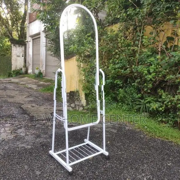 Standing Wheel Mirror